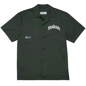 Students Golf Session Short Sleeve Shirt Green Size S NWT $75